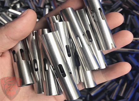 不锈钢毛细管开槽打孔